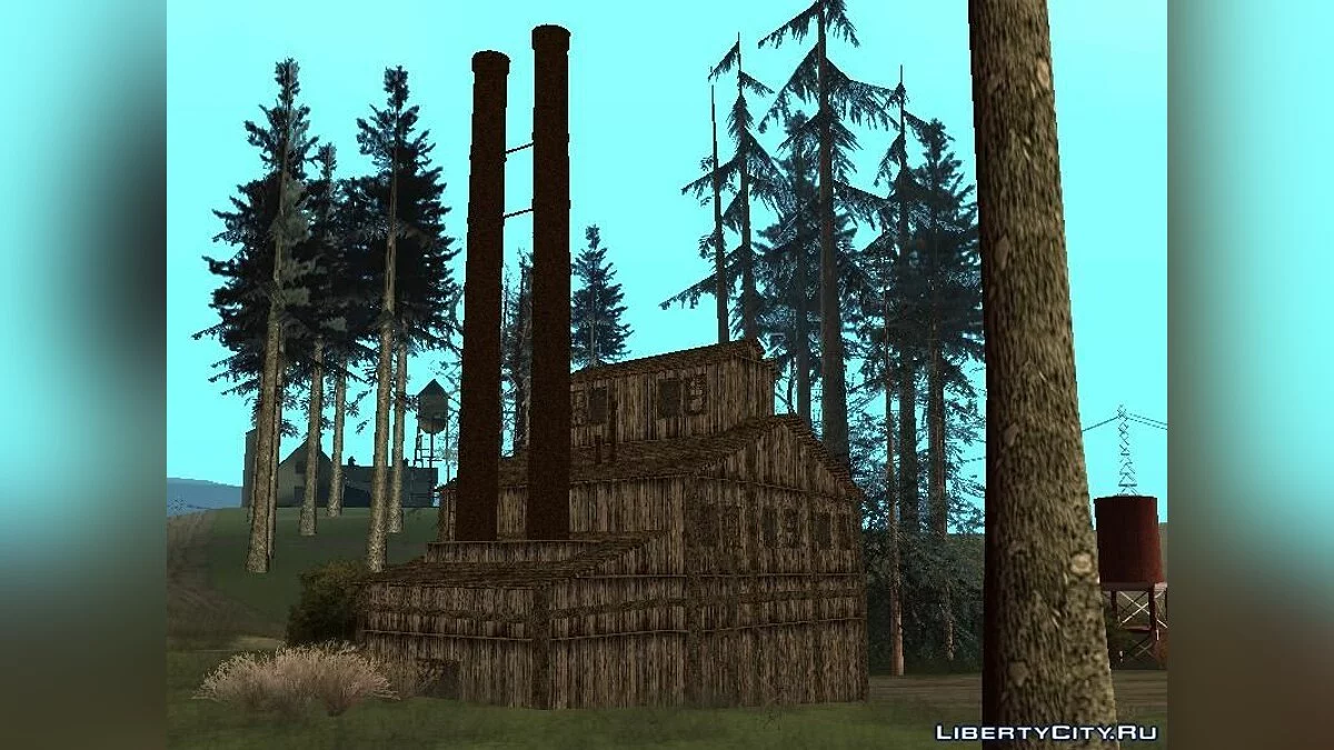Старая заброшенная фабрика / GTA San Andreas