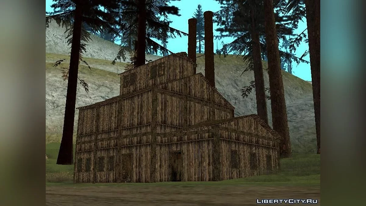 Старая заброшенная фабрика / GTA San Andreas