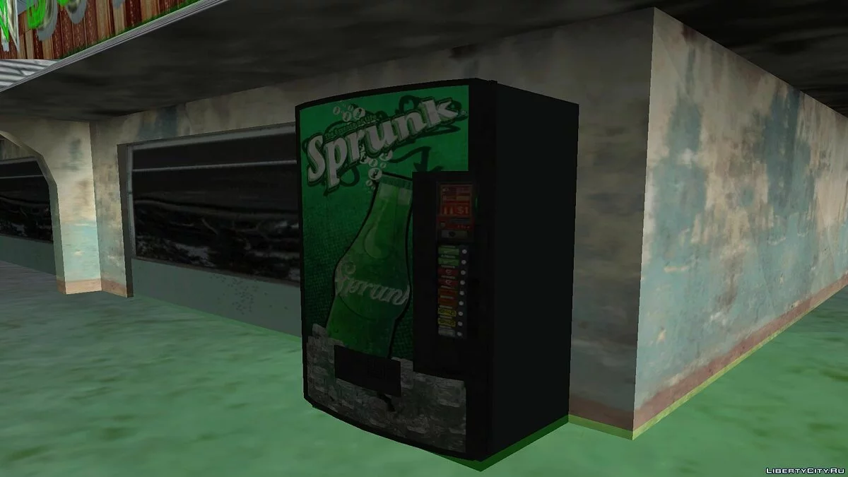 Automatic Soda Sprunk model from GTA 4 / GTA San Andreas