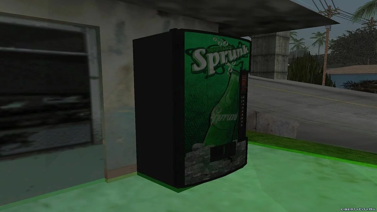 Automatic Soda Sprunk model from GTA 4 / GTA San Andreas