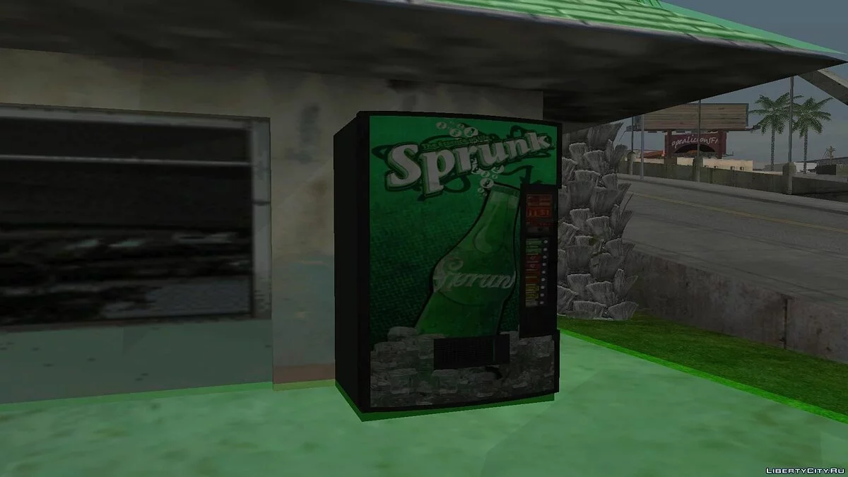 Automatic Soda Sprunk model from GTA 4 / GTA San Andreas
