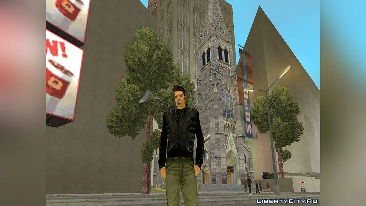 Church From GTA IV (Low Poly) / GTA San Andreas