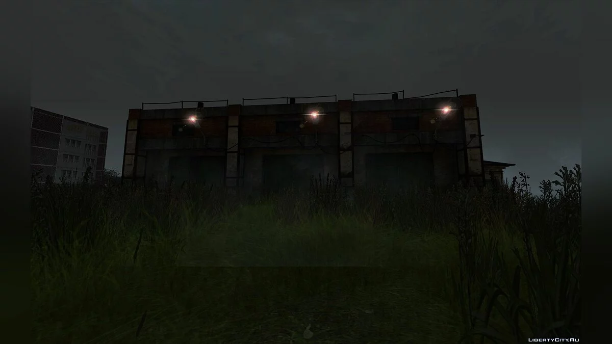 Гараж из игры Spintires / GTA San Andreas