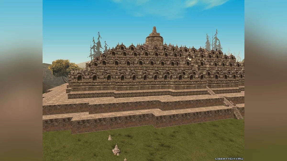Realistic Borobudur Temple / GTA San Andreas