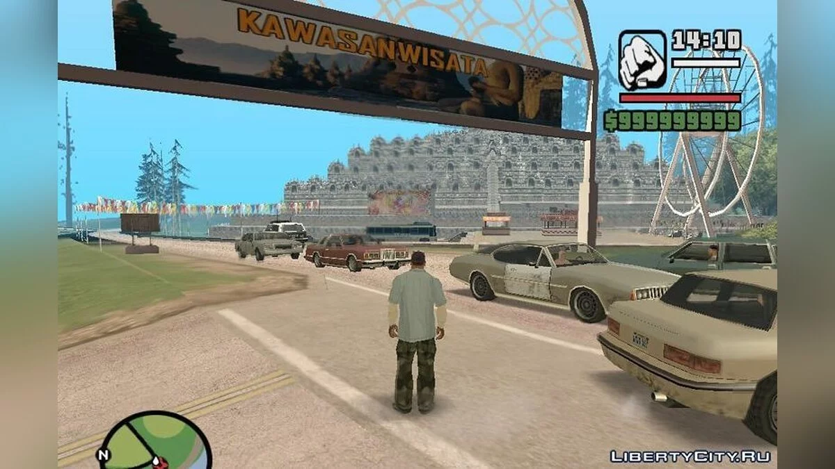 Realistic Borobudur Temple / GTA San Andreas