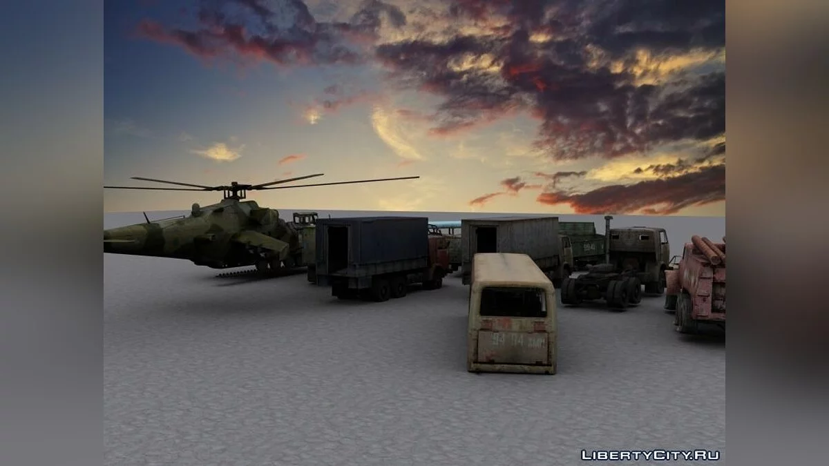 [S.T.A.L.K.E.R] Пак транспорта (Объекты) / GTA San Andreas