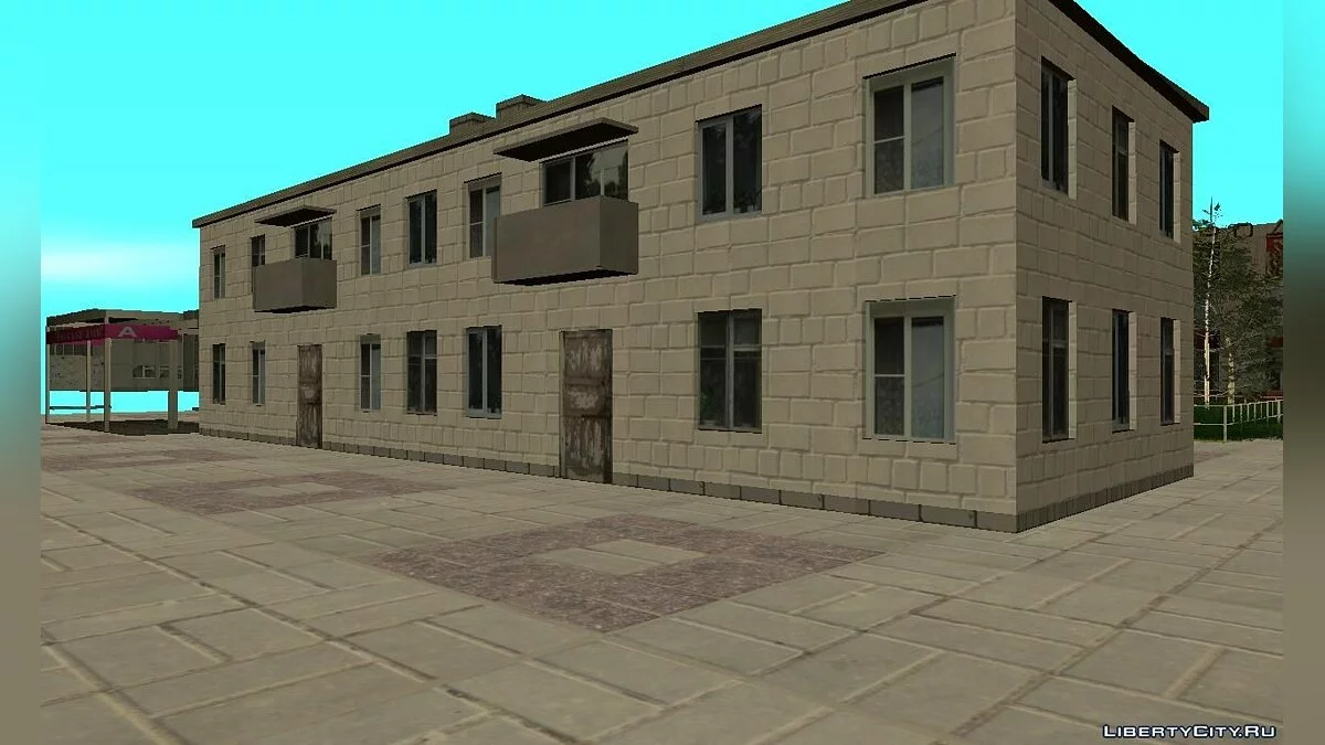 Двухэтажка (без парикмахерской) / GTA San Andreas