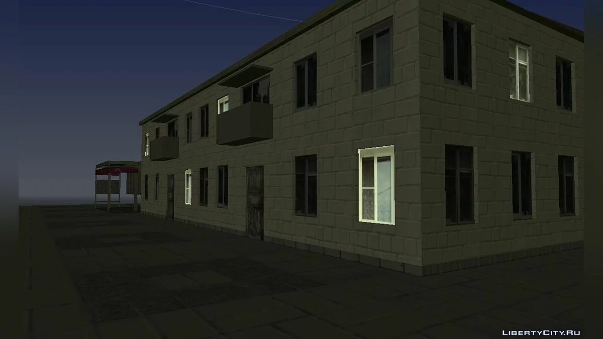 Двухэтажка (без парикмахерской) / GTA San Andreas