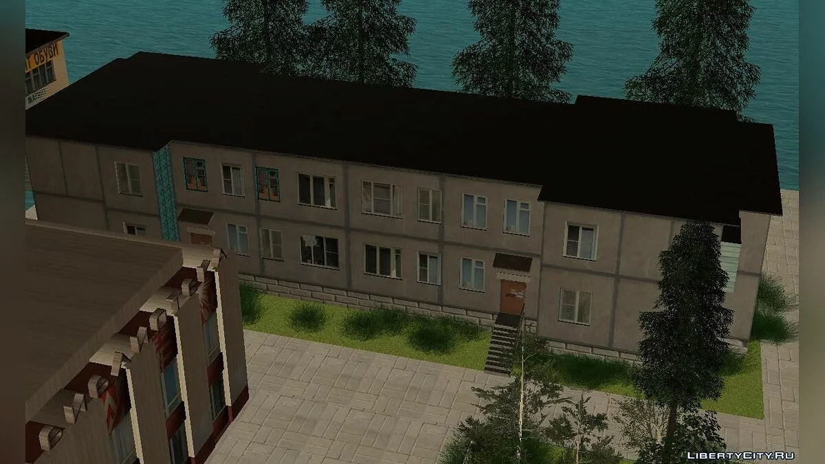 Двухэтажный дом v.2 / GTA San Andreas