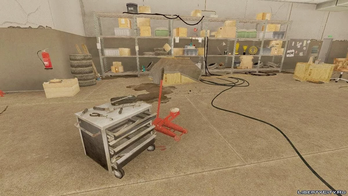 Grid 2 Garage Map Mod 2014 / GTA San Andreas