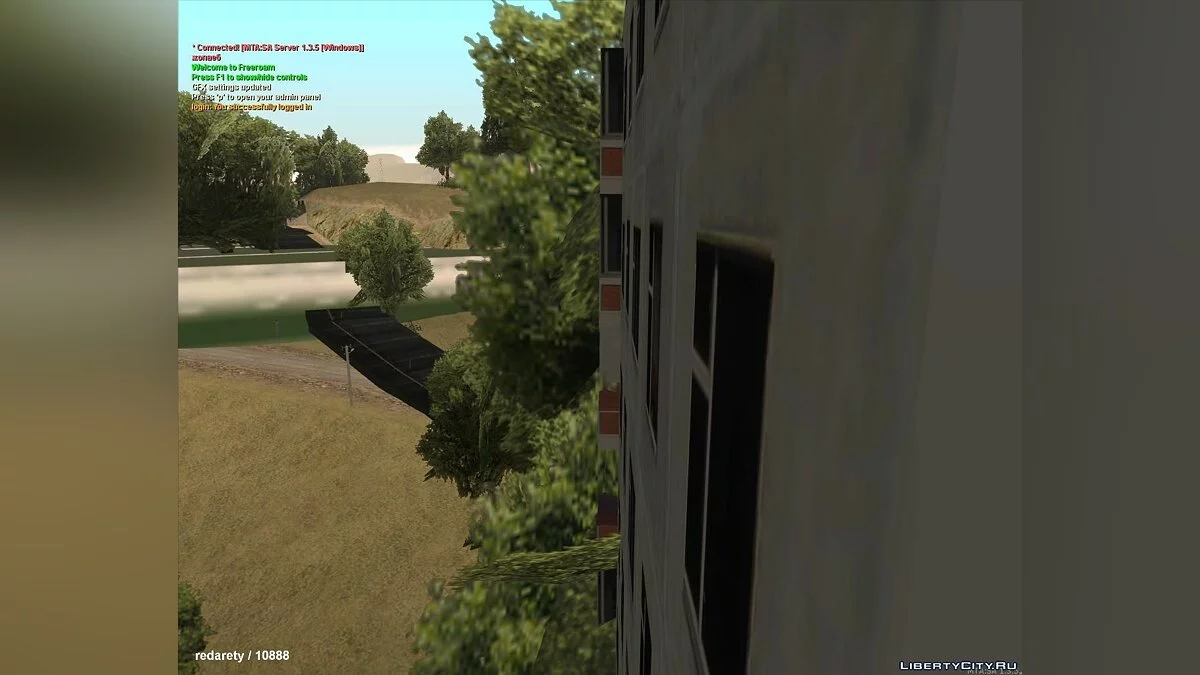 Типичный Москвовский девятиэтажный дом / GTA San Andreas