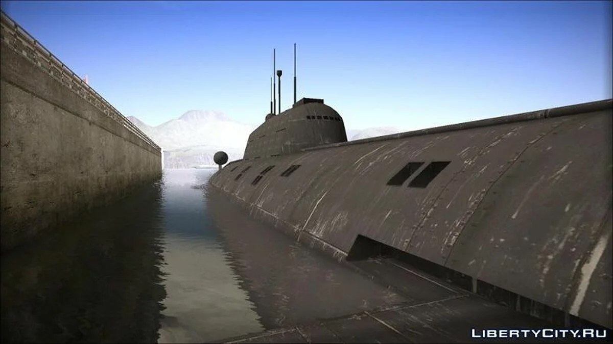 Akula-class submarine / GTA San Andreas