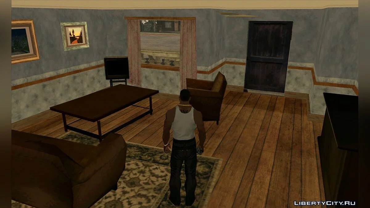 Open House. Дом CJ / GTA San Andreas