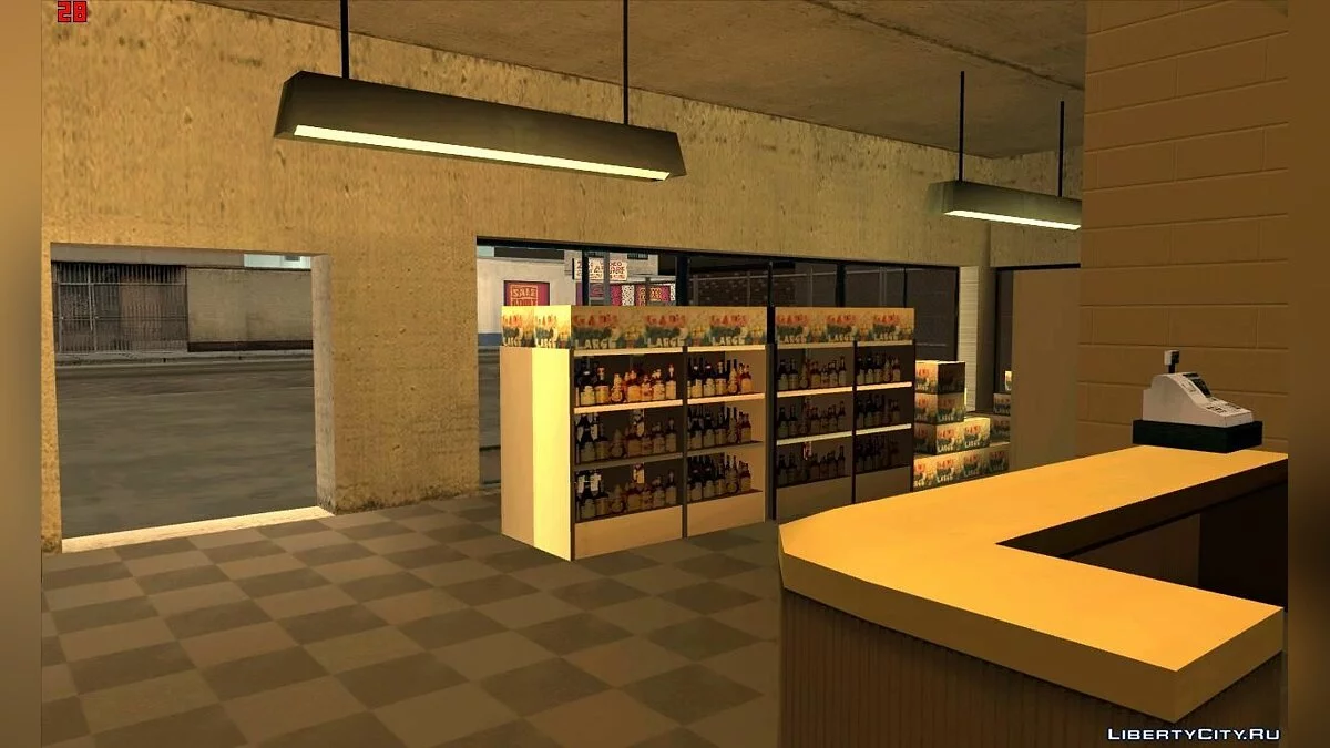 Open House "Ликерный магазин" / GTA San Andreas