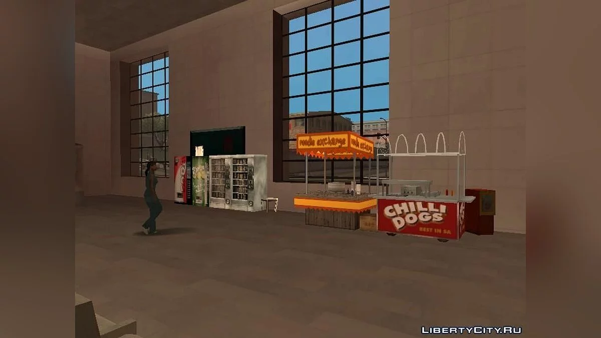 Улучшенный вокзал Сан-Фиерро / GTA San Andreas