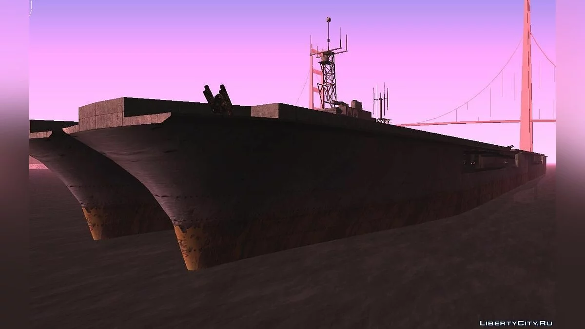 Amazing Giant Aircraft Carrier  / GTA San Andreas