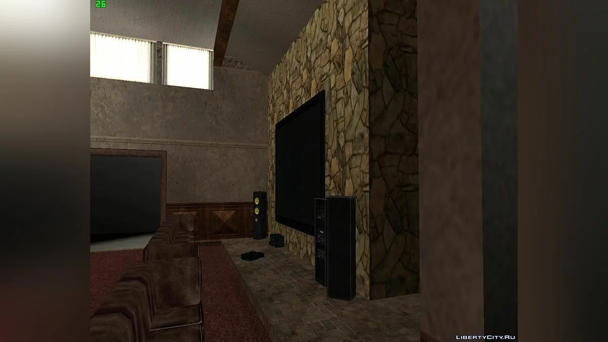 Плазма в "Особняке" / GTA San Andreas