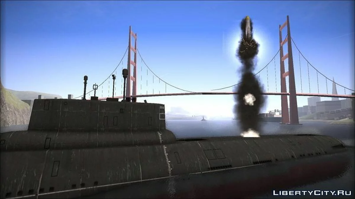 Typhoon-class submarine / GTA San Andreas