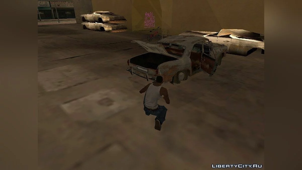 Ржавая Разбитая Волга (из DAYZ) / GTA San Andreas
