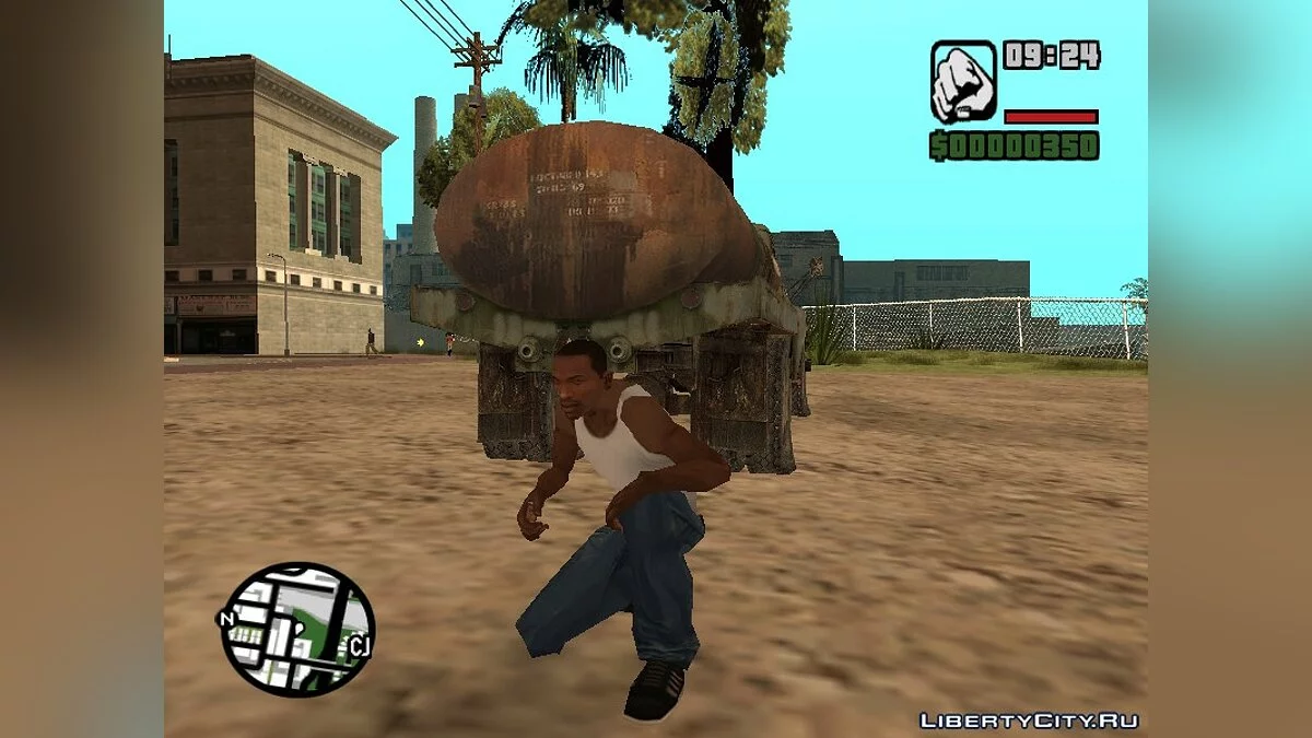 Газ 53 \"Бензовоз\" из сталкера / GTA San Andreas