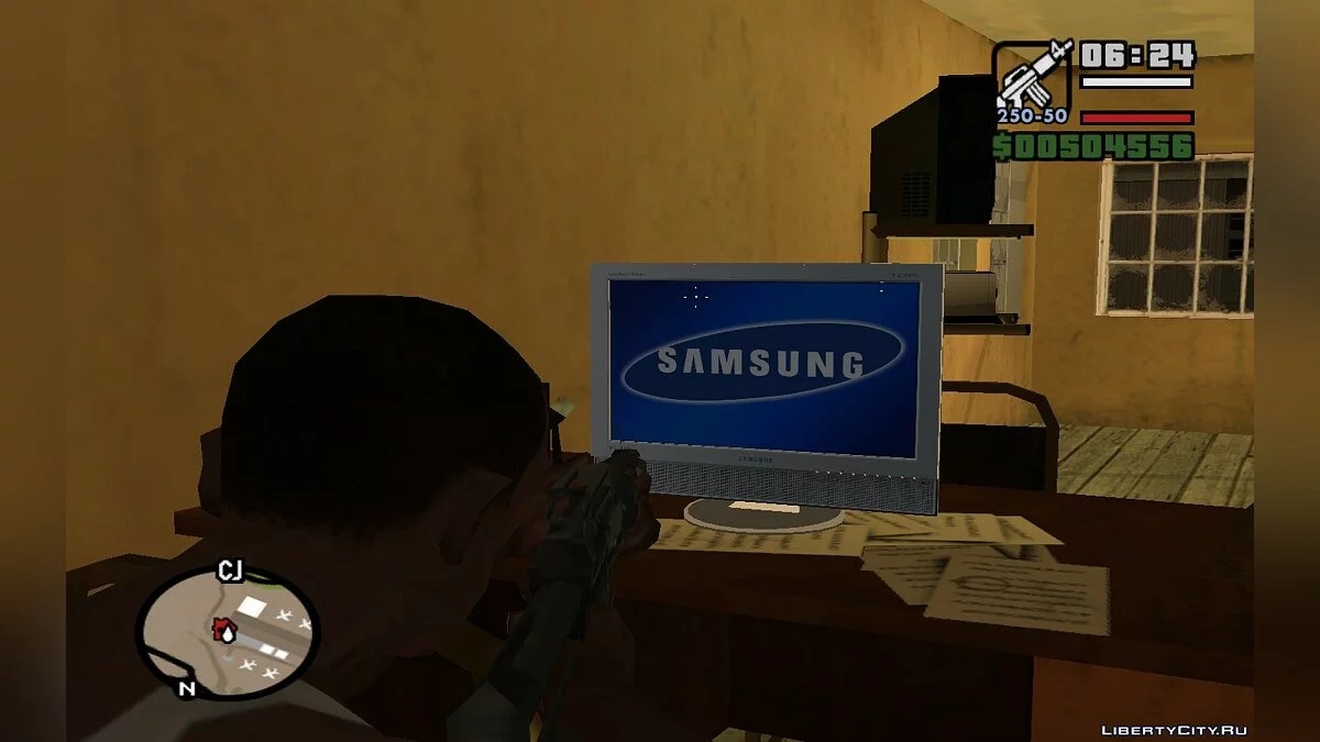 Монитор \"Samsung SyncMaster 940mw 19\" / GTA San Andreas