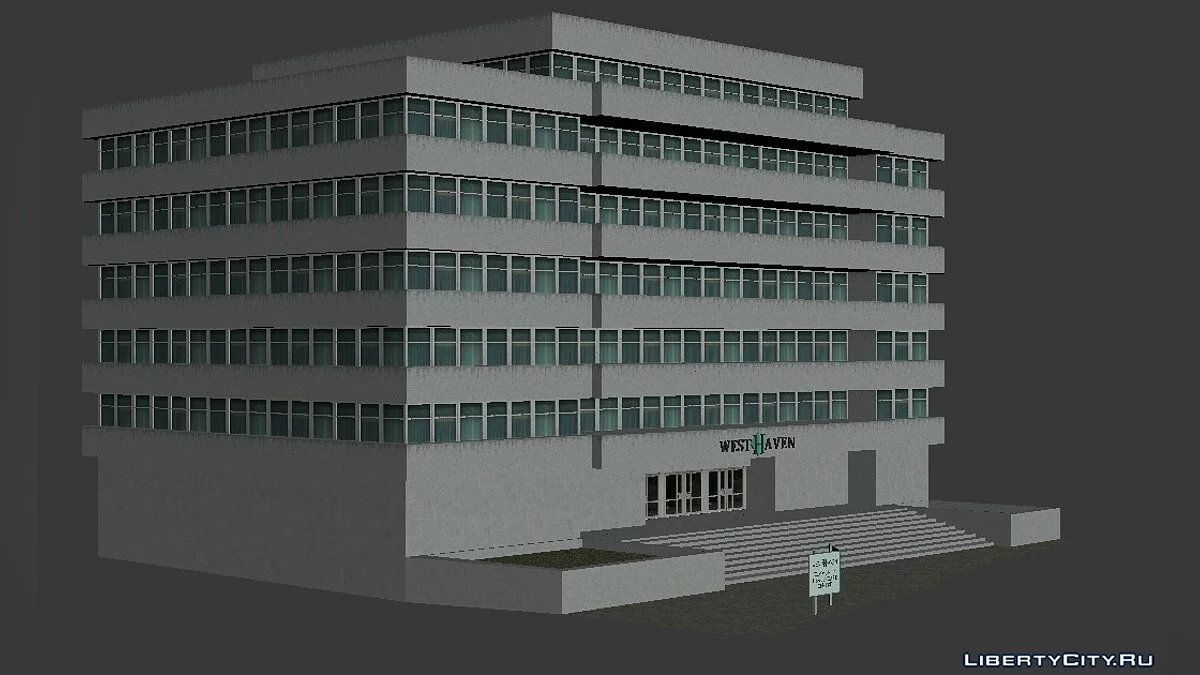 Hospital West haven в HQ качестве / GTA San Andreas