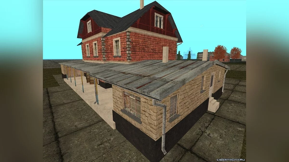 Железнодорожная станция из DayZ / GTA San Andreas