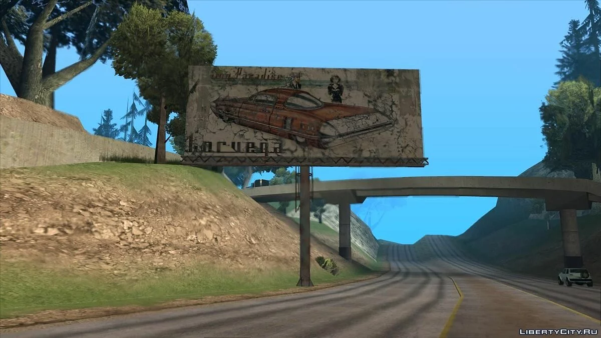 Билборд из Fallout 3 / GTA San Andreas