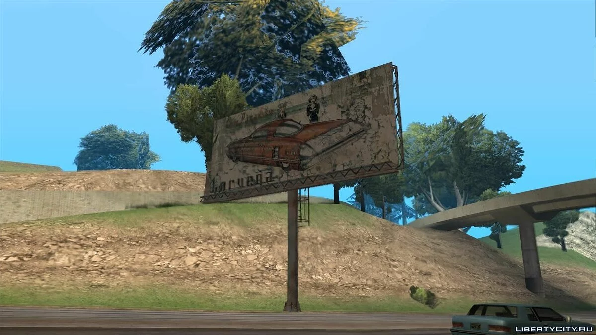 Билборд из Fallout 3 / GTA San Andreas