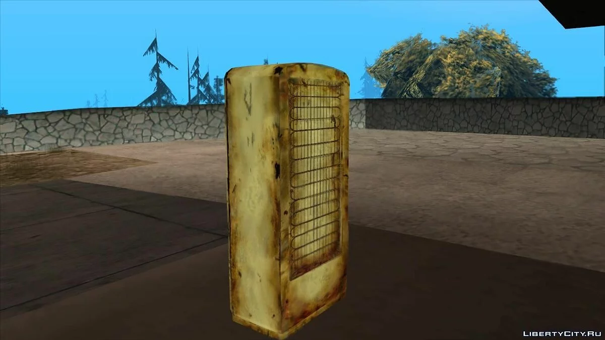 Холодильник из Fallout 3 / GTA San Andreas