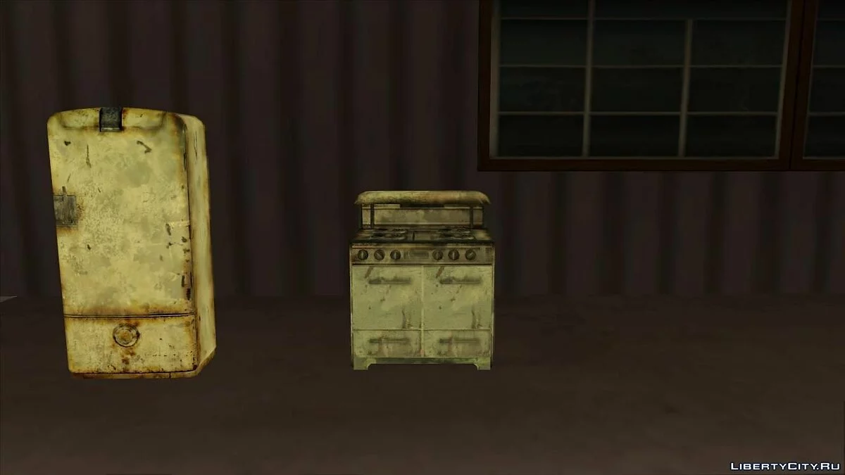 Кухонная плита из Fallout 3 / GTA San Andreas