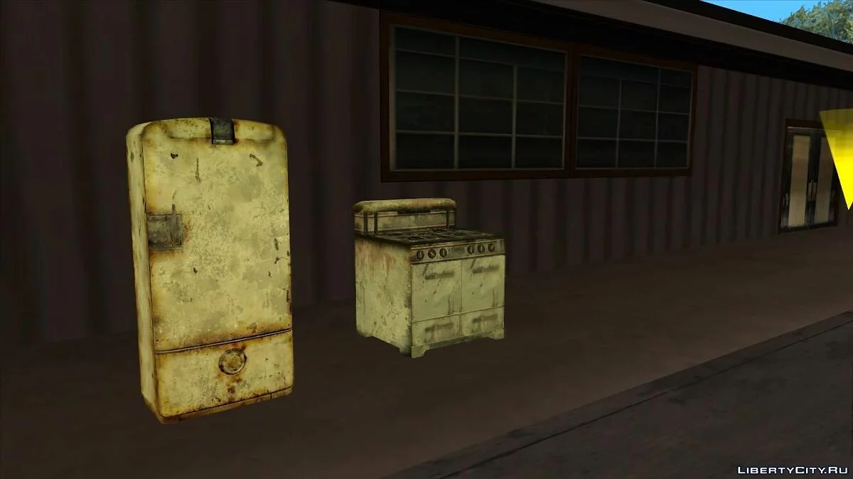 Кухонная плита из Fallout 3 / GTA San Andreas