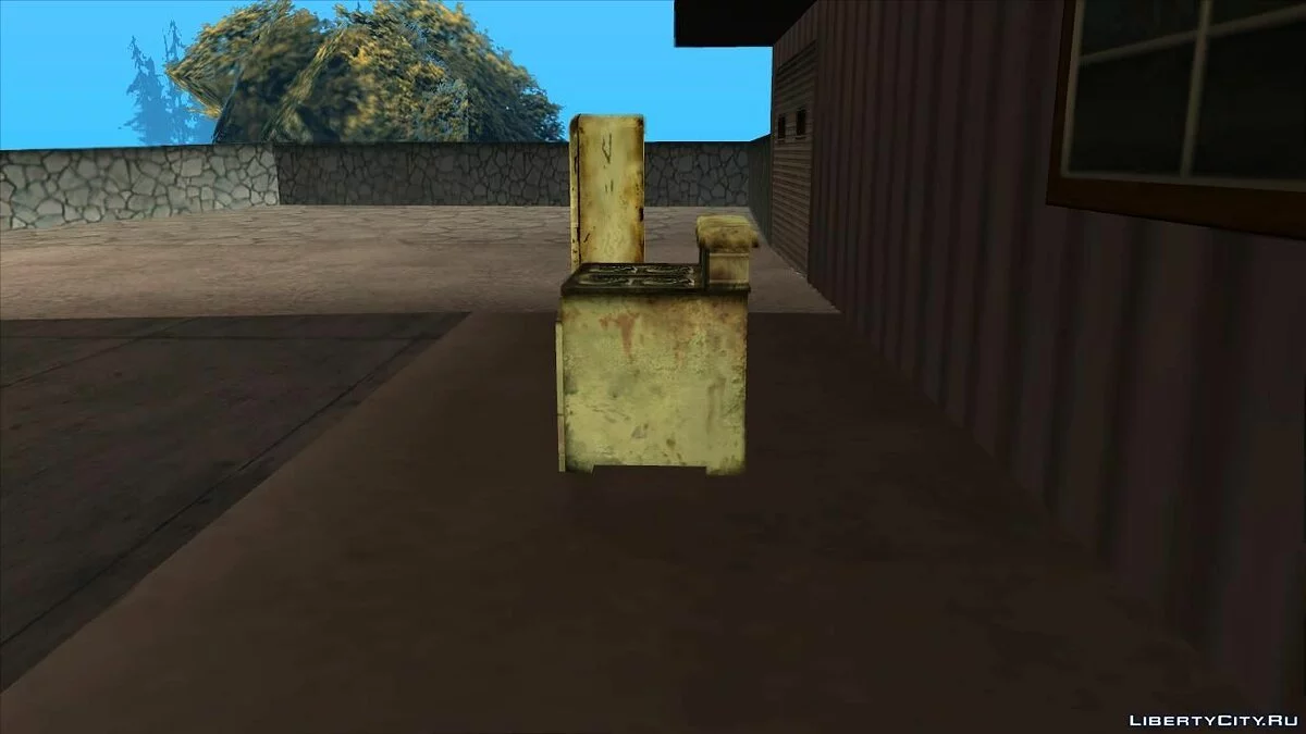 Кухонная плита из Fallout 3 / GTA San Andreas
