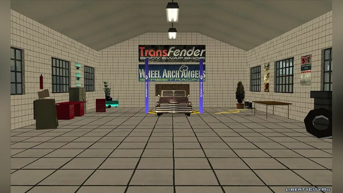 Bences Garage Mod v1.1 / GTA San Andreas