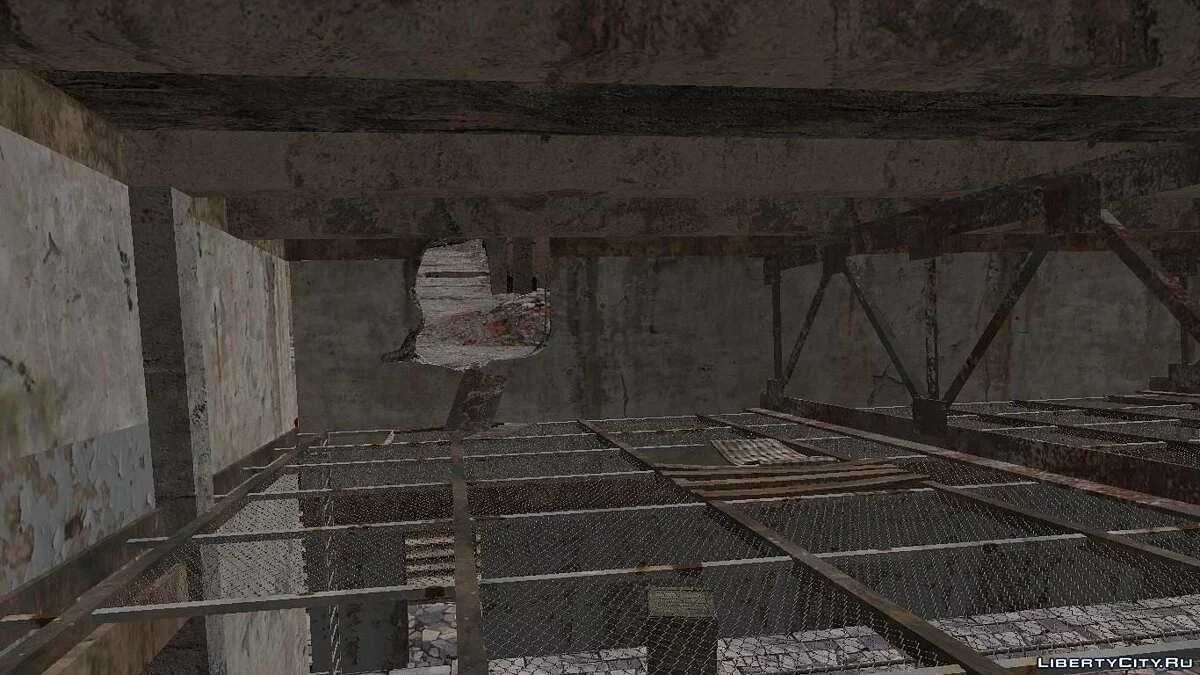 Огромное здание с бассейном из S.T.A.L.K.E.R / GTA San Andreas