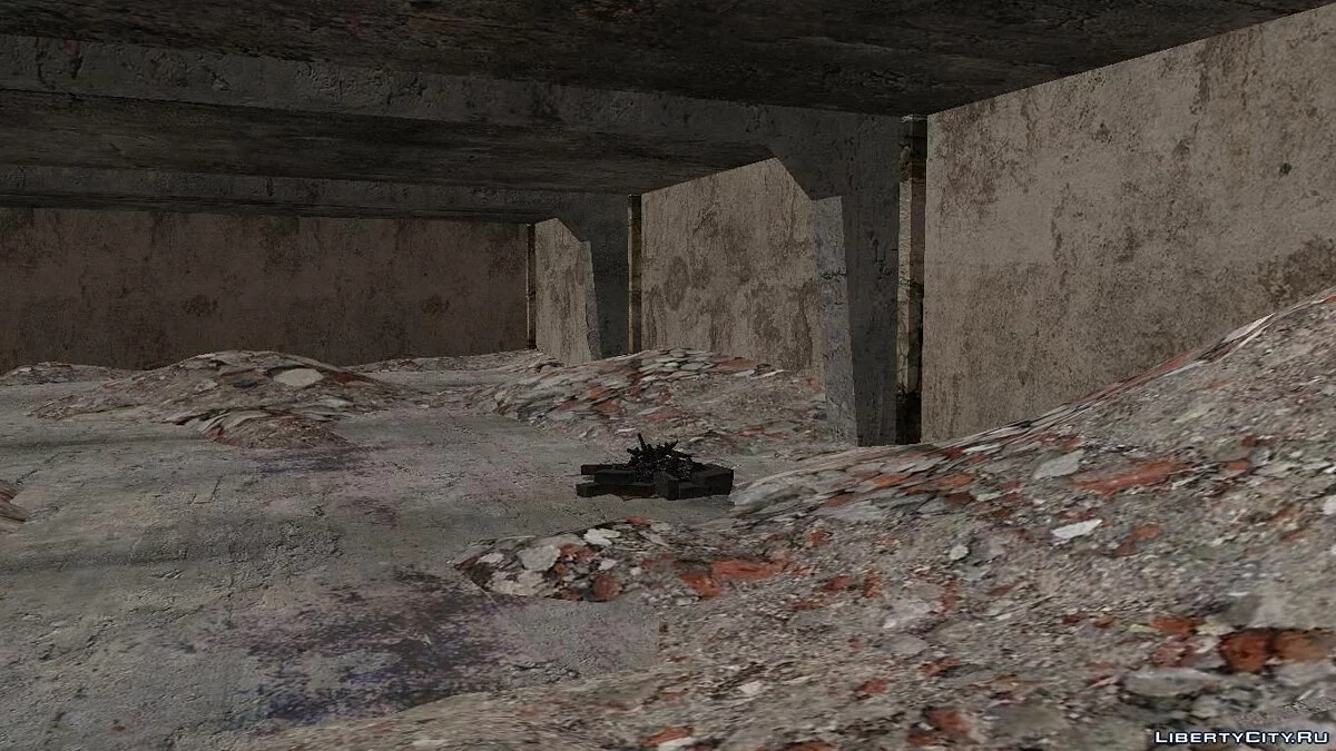 Огромное здание с бассейном из S.T.A.L.K.E.R / GTA San Andreas