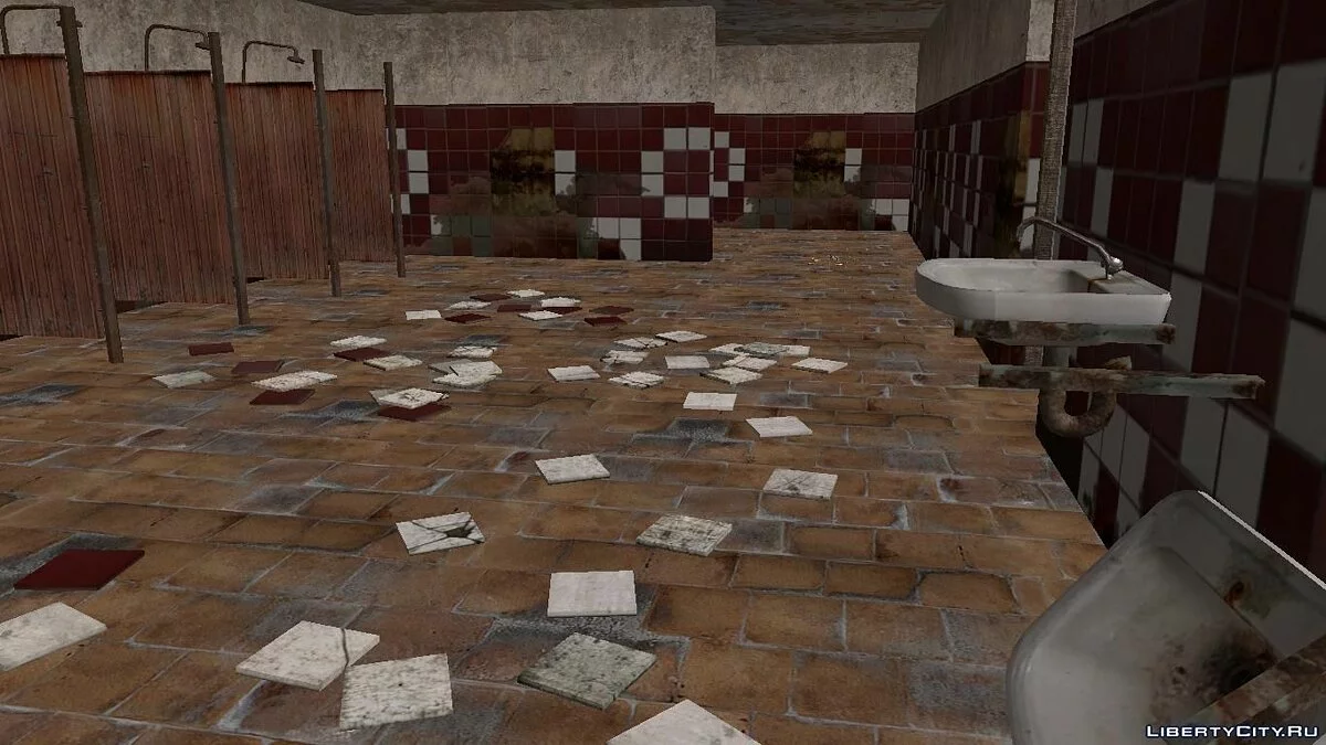 Огромное здание с бассейном из S.T.A.L.K.E.R / GTA San Andreas