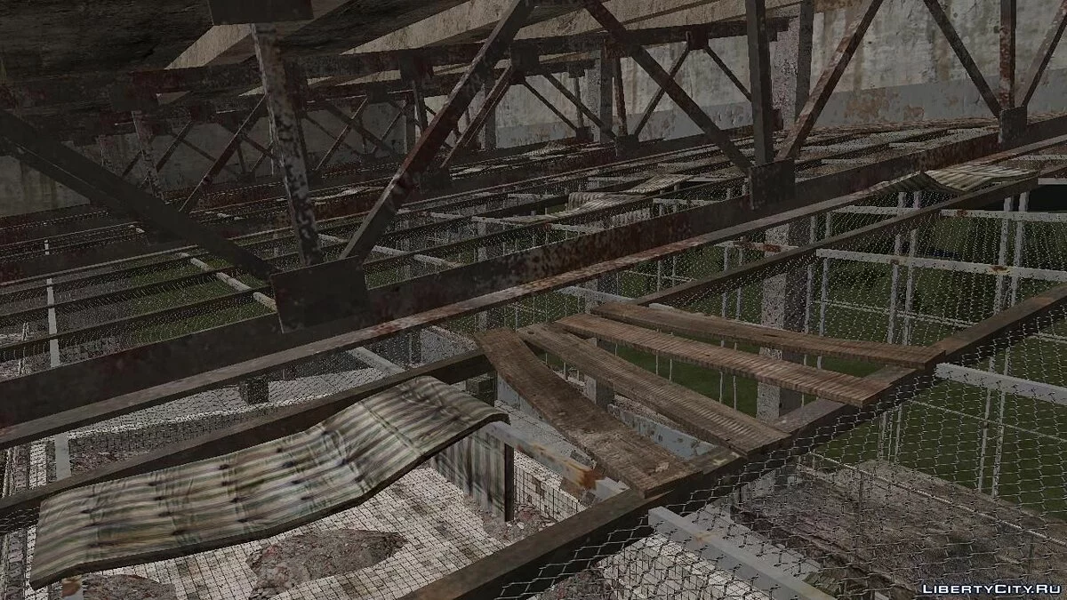 Огромное здание с бассейном из S.T.A.L.K.E.R / GTA San Andreas