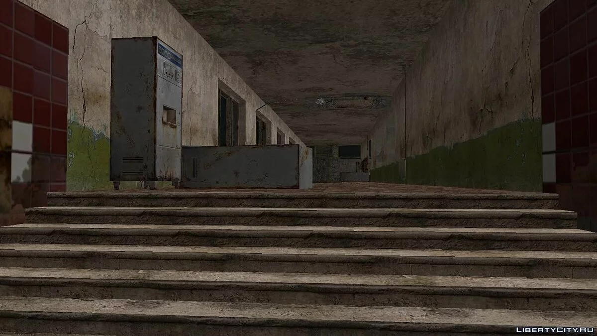 Огромное здание с бассейном из S.T.A.L.K.E.R / GTA San Andreas