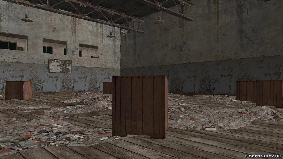 Огромное здание с бассейном из S.T.A.L.K.E.R / GTA San Andreas