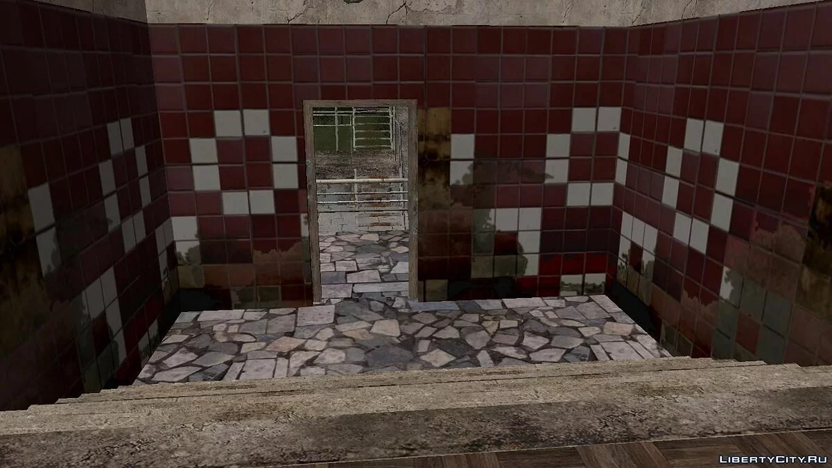 Огромное здание с бассейном из S.T.A.L.K.E.R / GTA San Andreas