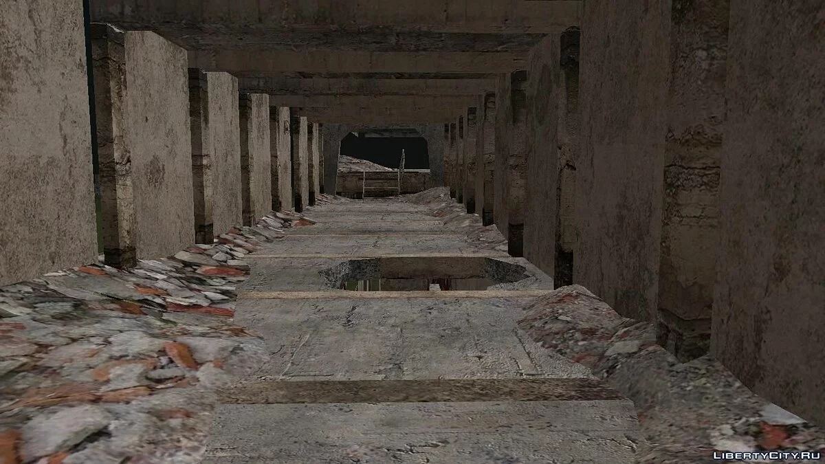 Огромное здание с бассейном из S.T.A.L.K.E.R / GTA San Andreas