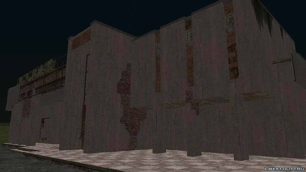 Разрушенный Книжный Магазин из S.T.A.L.K.K.E.R / GTA San Andreas