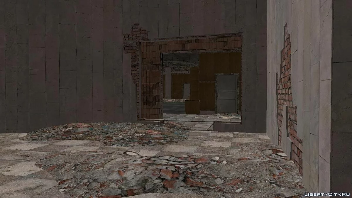 Разрушенный Книжный Магазин из S.T.A.L.K.K.E.R / GTA San Andreas
