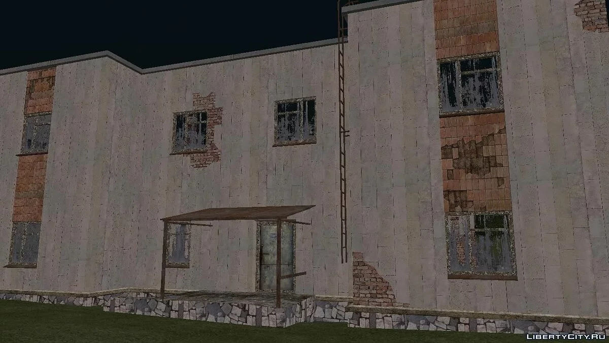 Разрушенный Книжный Магазин из S.T.A.L.K.K.E.R / GTA San Andreas