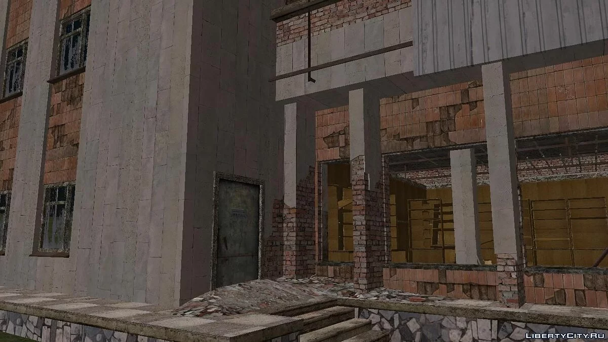 Разрушенный Книжный Магазин из S.T.A.L.K.K.E.R / GTA San Andreas