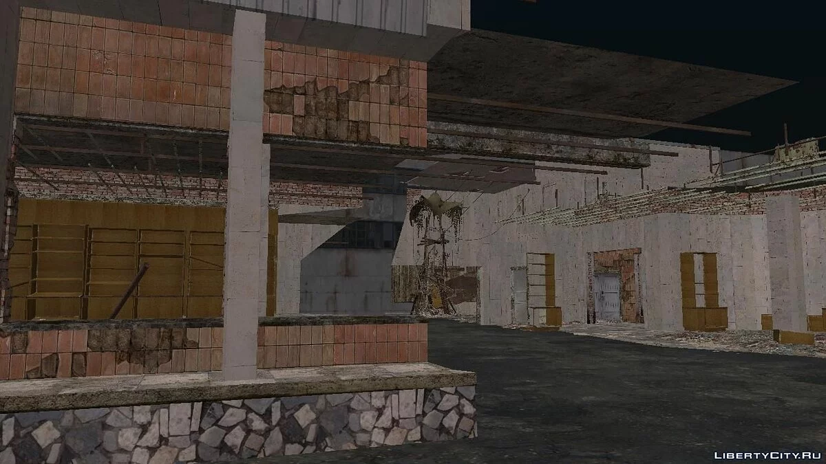 Разрушенный Книжный Магазин из S.T.A.L.K.K.E.R / GTA San Andreas