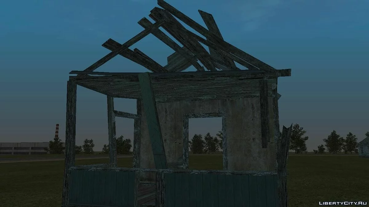 Две разваленные веранды из S.T.A.L.K.E.R / GTA San Andreas