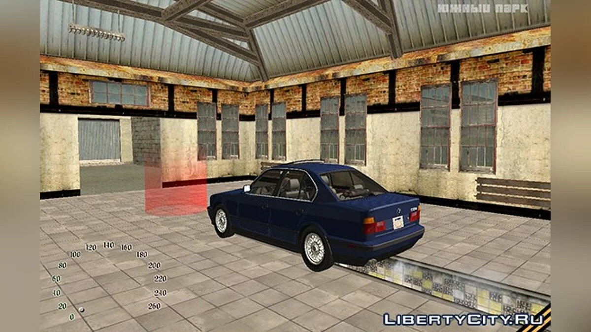 Телепорт в скрытый гараж в GTA: Криминальная Россия / GTA San Andreas