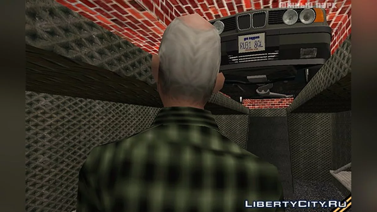 Телепорт в скрытый гараж в GTA: Криминальная Россия / GTA San Andreas